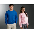 Jerzees  Youth 8 Oz. 50/50 NuBlend  Fleece Crew Neck Pullover